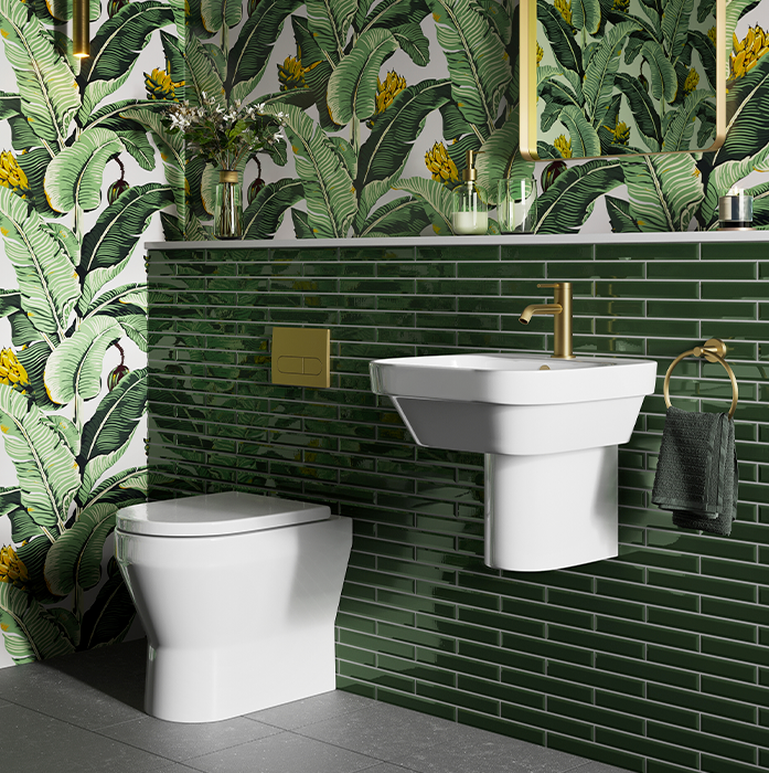 Latest Bathroom Designs | From spa like bathrooms on a budget to daringly colourful modern bathrooms, explore the leading bathroom design trends. 