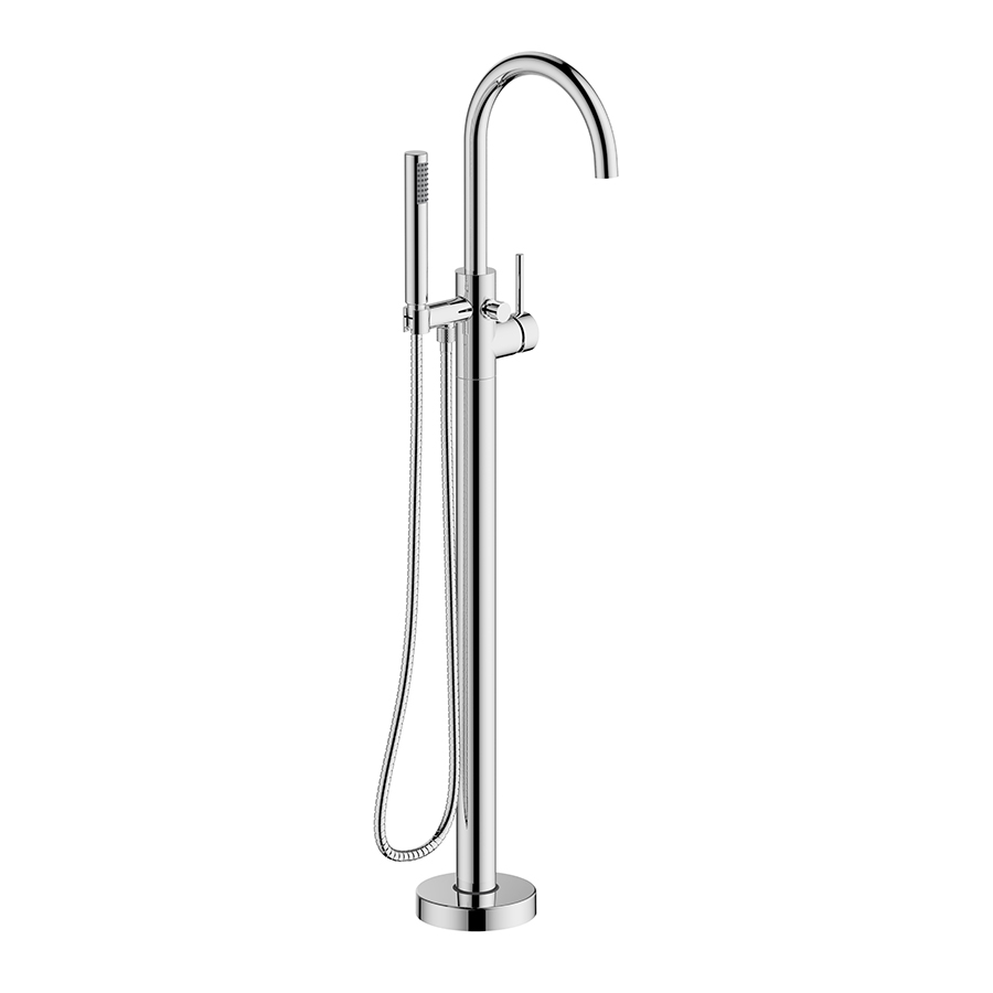Hoxton Floorstanding Mono Bath/Shower Mixer (Hoxton Floorstanding Mono Bath/Shower Mixer Matt