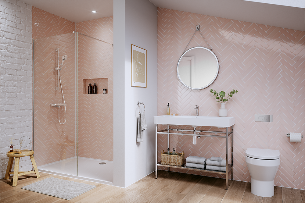 With Chrome for understated elegance, welcome an unforgettable dream bathroom to your home. Practical and stylish, this is definitely a contemporary shower room that refuses to go unnoticed. Dream Bathroom | Create an invigorating contemporary shower room with this standout scheme