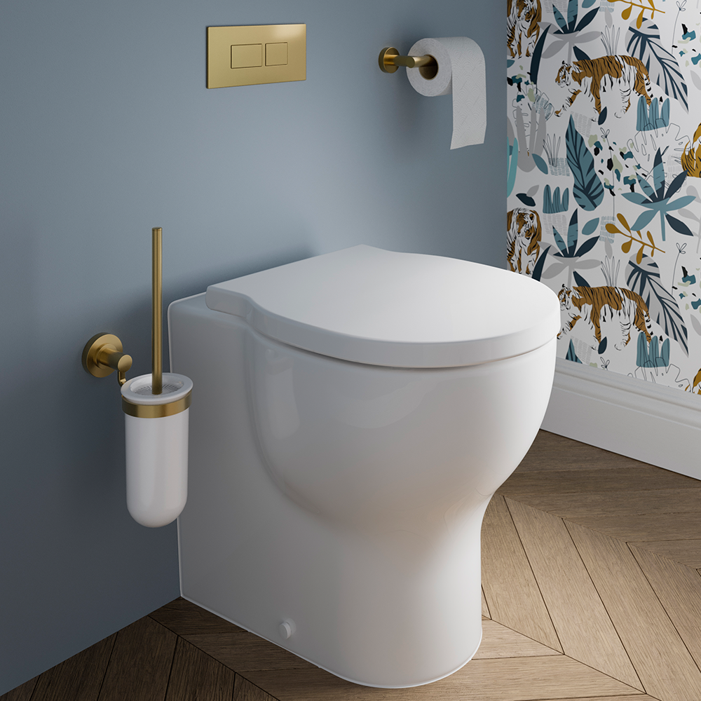 Small bathroom layouts | Invigorate your modern toilet design with a selection of toilet accessories