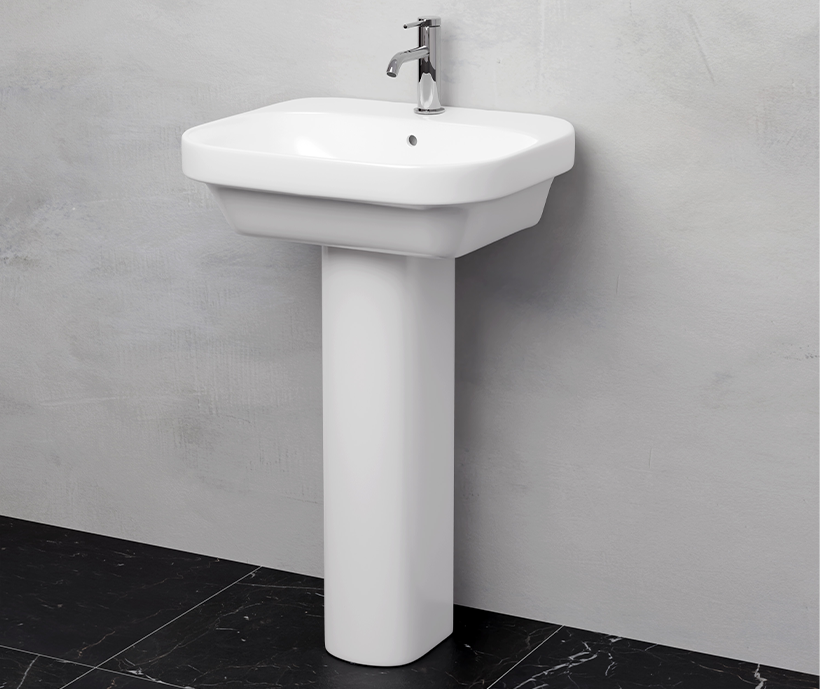 Britton Curve2 Ceramics Collection | Contemporary Bathroom