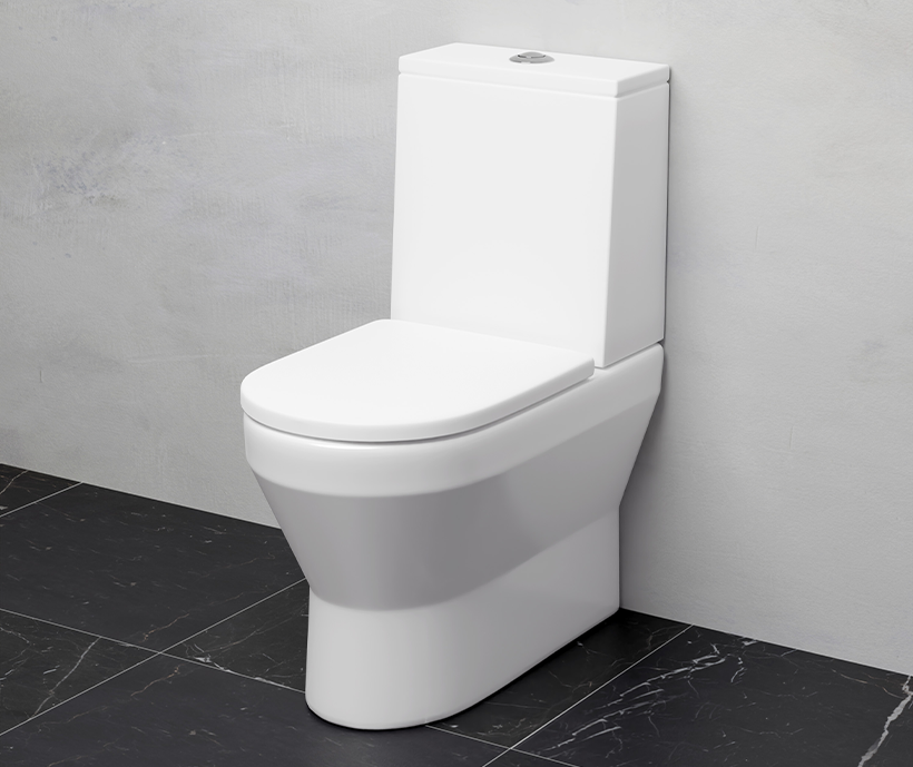 Britton Curve2 Ceramics Collection | Contemporary Bathroom
