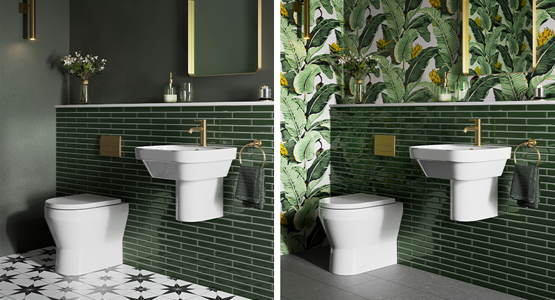 Affordable Bathroom | Use the stylish Curve2 Bathroom ceramics to enhance the modernity of your bathroom suite. 