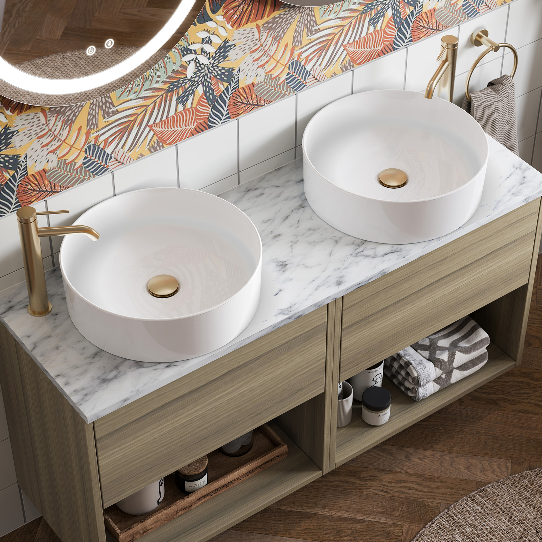 Get Creative with a Countertop Basin Britton Bathrooms Britton
