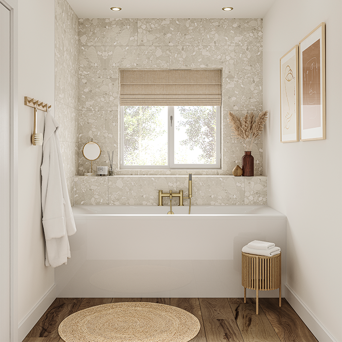 Bathroom style | For natural bathroom designs for small a small bathroom, discover these 4 favourite looks.  