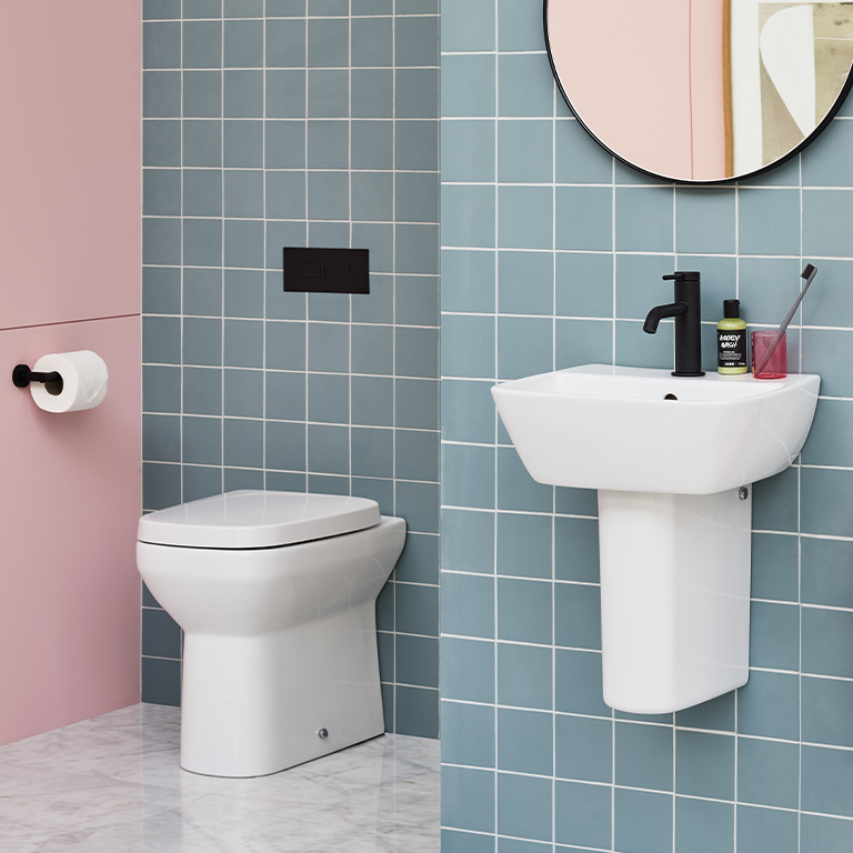 Small bathroom layouts | Create the ultimate cleansing space in your small bathroom layout with our MyHome collection of small bathroom solutions