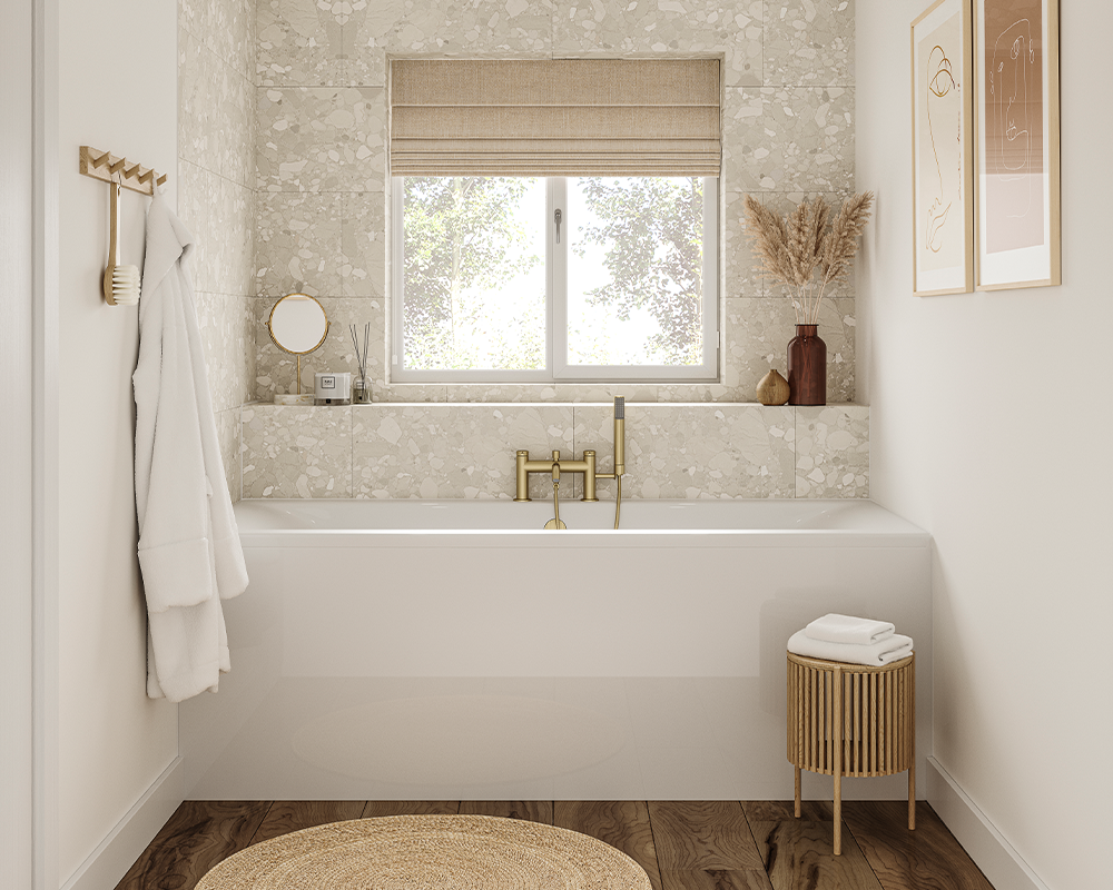 Bathroom style | Think neutrals for a natural bathroom that calms and captivates